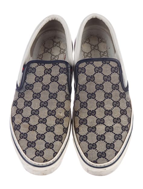 mens gucci slip on sneakers|authentic gucci sneakers for men.